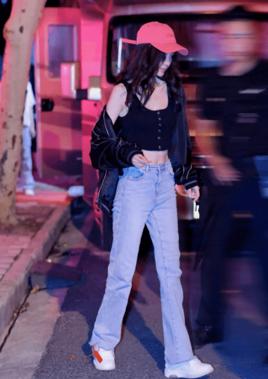 angelababy, cơ bụng, áo crop top, sao hoa ngữ