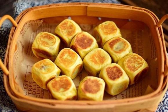 làm bánh, bánh khoai lang, bánh đậu khoai lang, dạy nấu ăn