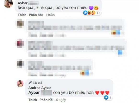 người mẫu Andrea Aybar, sao Việt