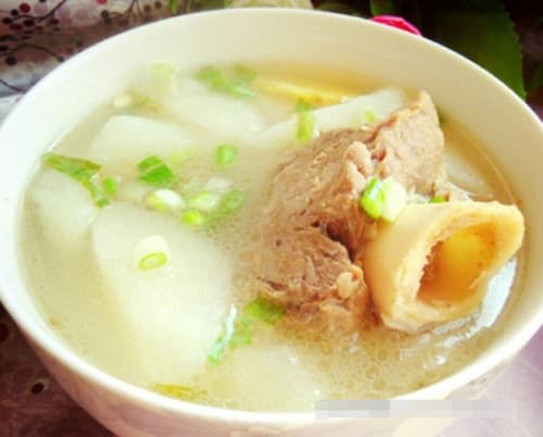 canh xương, bổ sung canxi, canh xương có bổ sung canxi