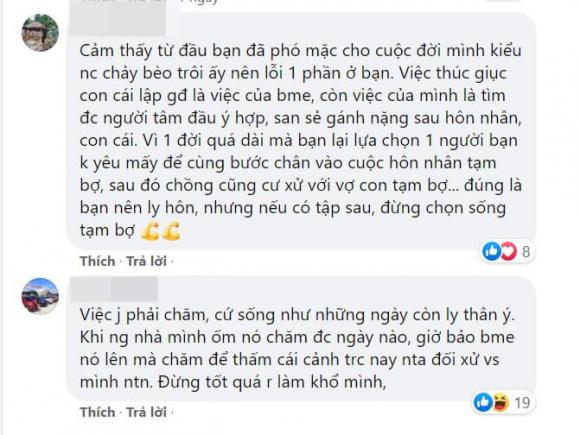 ly hôn, ly thân, chăm chồng, chuyện vợ chồng