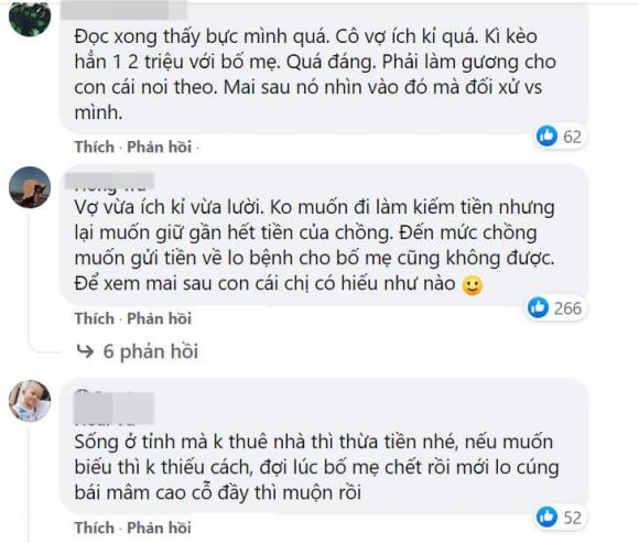 con gái bất hiếu, chuyện vợ chồng, vợ ích kỷ