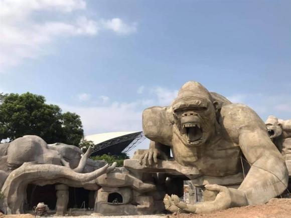 King Kong - Khủng long, hạ long, công viên khủng long