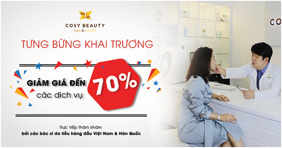 Cosy Beauty Spa, Điều trị da liễu, Trị tàn nhang, Trị nám