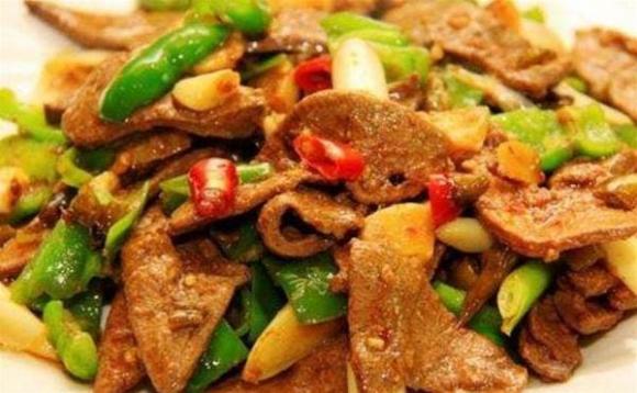 xào gan, gan heo, gan lợn, dạy nấu ăn, mẹo nấu ăn