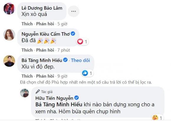 Tiến Luật, Hữu Tiến, Lê Dương Bảo Lâm, Sao Việt