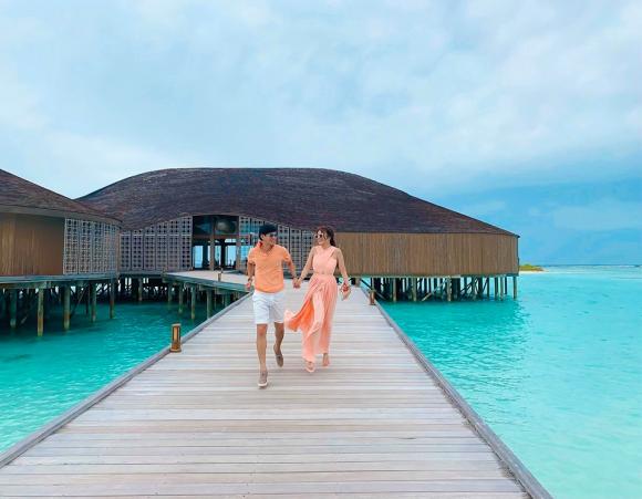 Lý Hải, vợ chồng Lý Hải, Lý Hải Minh Hà du lịch, du lịch Maldives 
