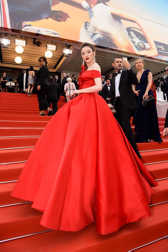 Lý Nhã Kỳ,Lý Nhã Kỳ hóa Công chúa Cinderella,khai mạc LHP Cannes,LHP Cannes 2018