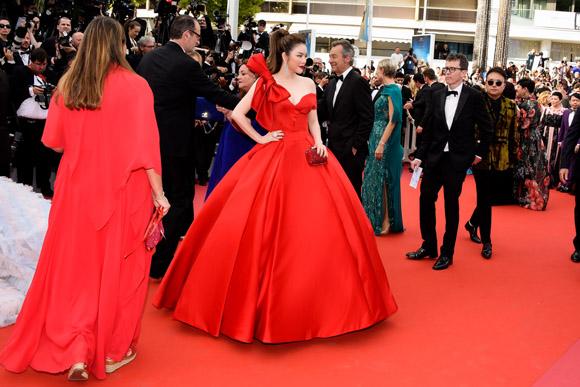 Lý Nhã Kỳ,Lý Nhã Kỳ hóa Công chúa Cinderella,khai mạc LHP Cannes,LHP Cannes 2018