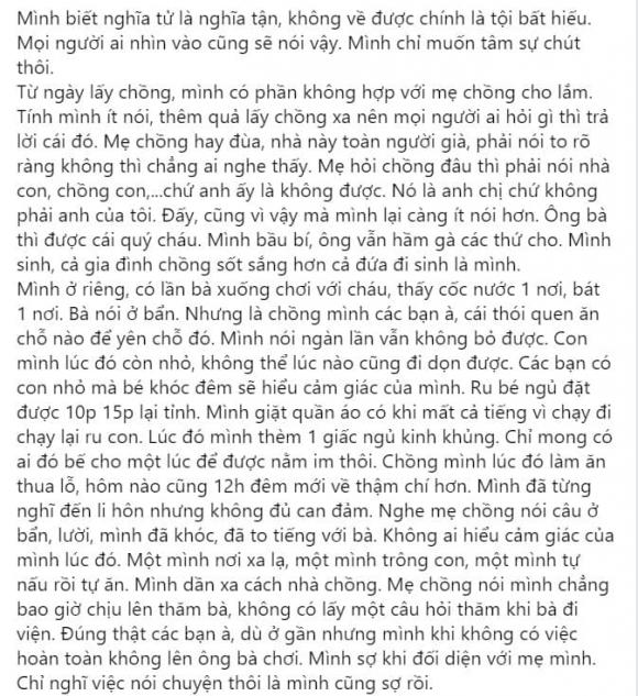 mẹ chồng con dâu, mâu thuẫn mẹ chồng con dâu, con dâu bất hiếu