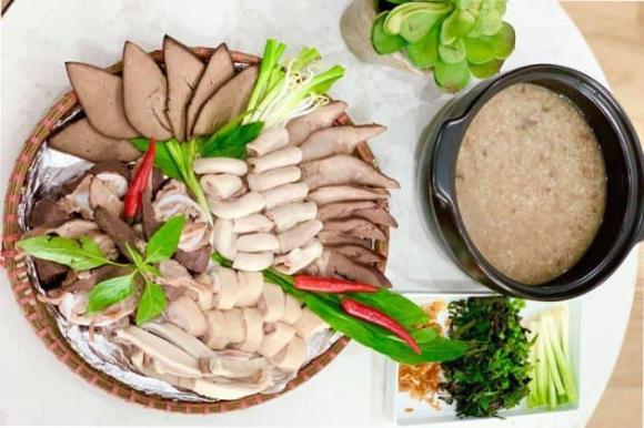  lẩu cháo lòng, lẩu lòng, món ngon 