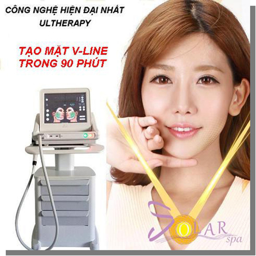 Solar Spa, mặt V-line, Tạo mặt V-line