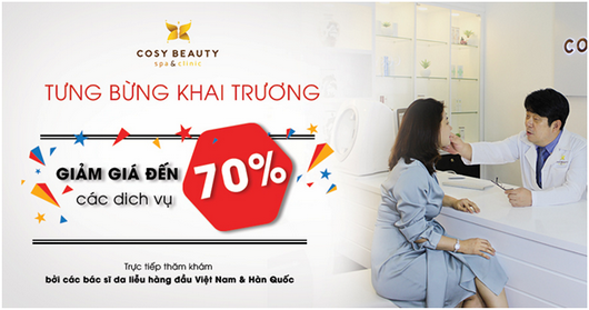 Cosy Beauty Spa & Clinic, Viện thẩm mỹ Cosy beauty, Viện thẩm mỹ Cosy beauty tại Hà Nội