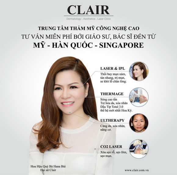 Trung Tâm Thẩm Mỹ Clair, Trẻ hóa da, Xóa nhăn