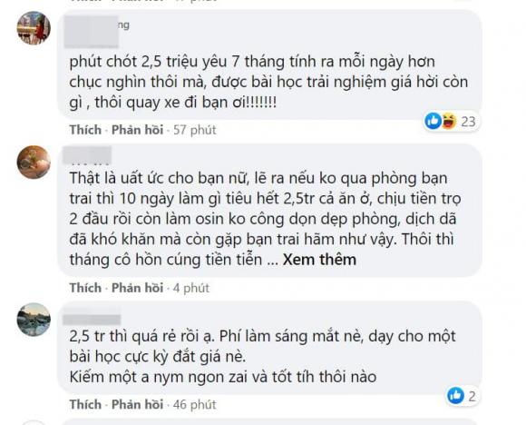 chia tay bạn trai, bạn trai ki bo, qua phòng bạn trai ở