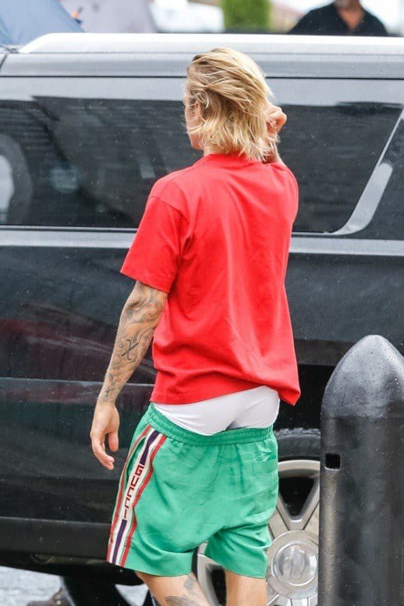 justin bieber, quần tụt, sao hollywood