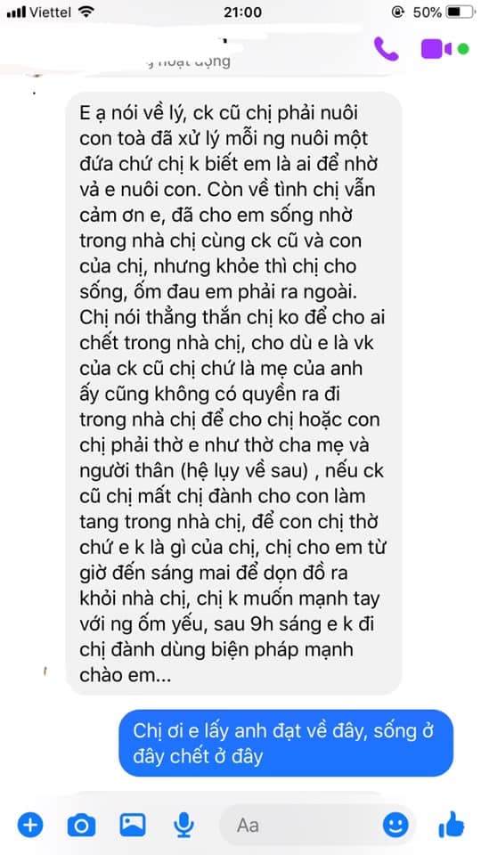 vợ cũ của chồng, u não, vợ cũ