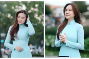 Vy Oanh khoe cận cảnh gương mặt cưng ngất ngây của con gái mừng ngày tròn 6 tháng tuổi