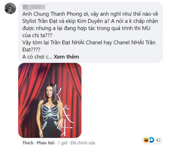 NTK Chung Thanh Phong, Kim Duyên, sao Việt