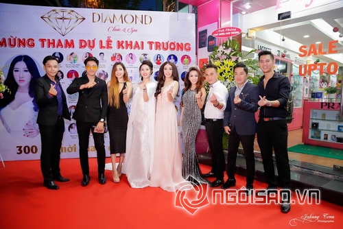 Hoa Hậu Huỳnh Thuý Anh, Diamond Clinic & Spa, Khai trương Diamond Clinic & Spa