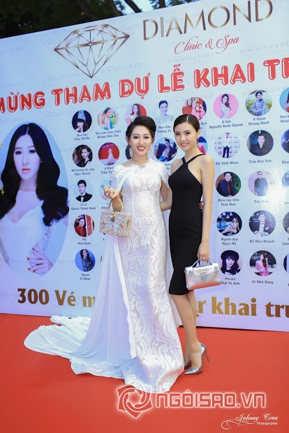 Hoa Hậu Huỳnh Thuý Anh, Diamond Clinic & Spa, Khai trương Diamond Clinic & Spa