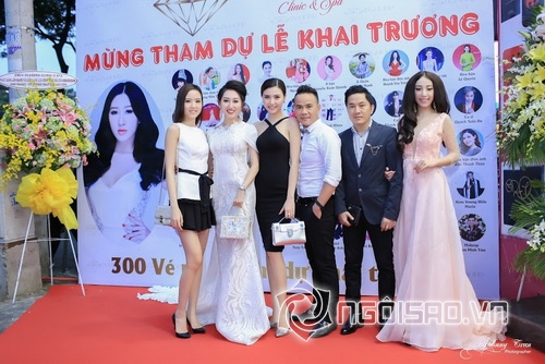 Hoa Hậu Huỳnh Thuý Anh, Diamond Clinic & Spa, Khai trương Diamond Clinic & Spa