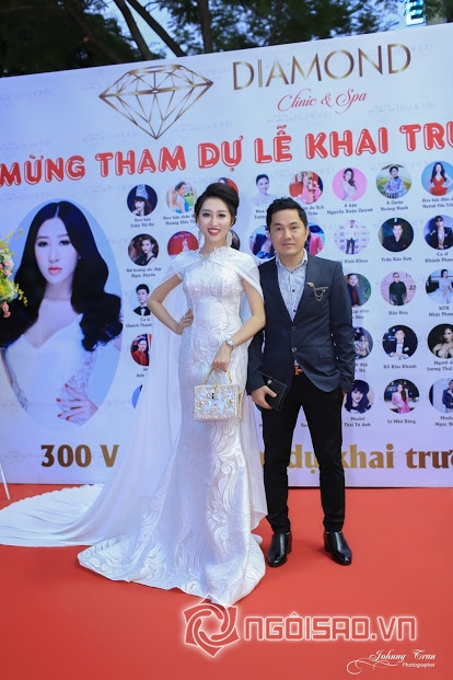 Hoa Hậu Huỳnh Thuý Anh, Diamond Clinic & Spa, Khai trương Diamond Clinic & Spa