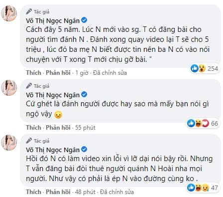 Ngân 98 lấp lửng việc bị Trang Nemo thuê người đánh nhưng cư dân mạng phản ứng bá đạo