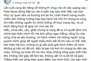 Hà Anh bị một facebooker tố sử dụng hình ảnh cá nhân trái phép, còn block đối phương khi bị bắt xóa bài?